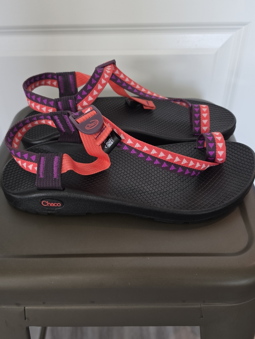 Chaco Z/1 Classic Sandals Womens 9 Vibram Hiking Outdoor Trail Adjustable Straps - Picture 2 of 9